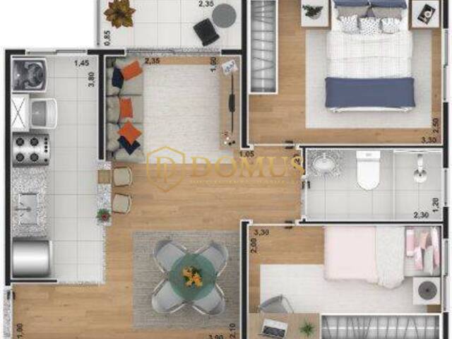 #15 - Apartamento para Venda em Cuiabá - MT - 2